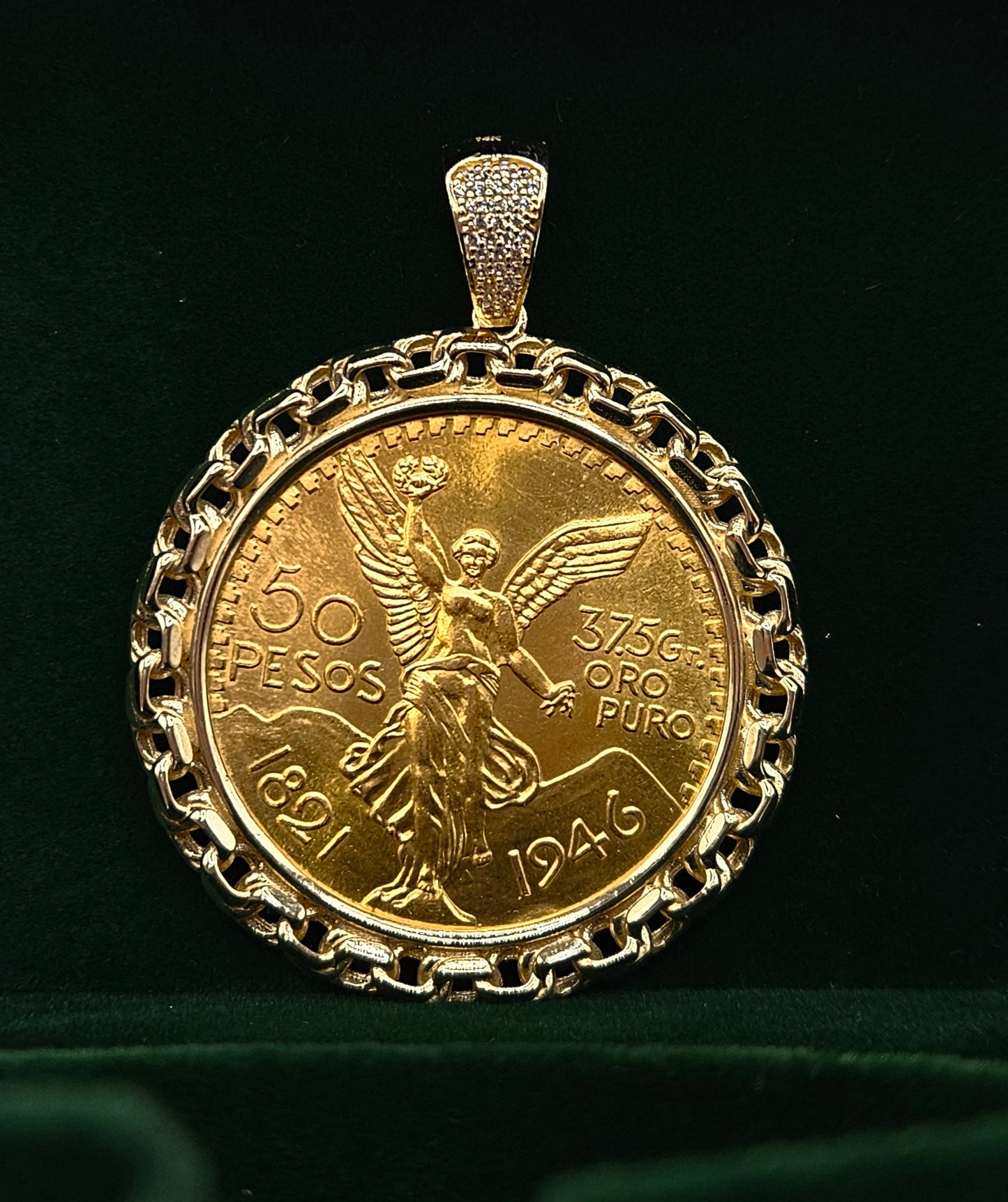 Centenario Original 22k. Bisel 14k