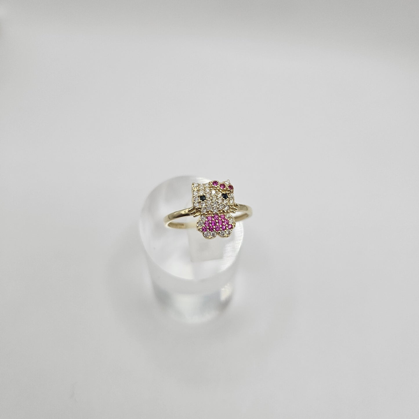 Anillo de Hello Kitty 10k