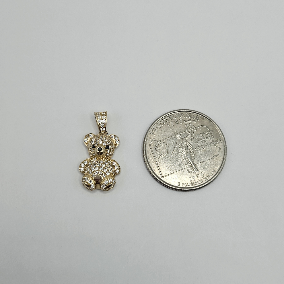 Pendiente de Osito 14k