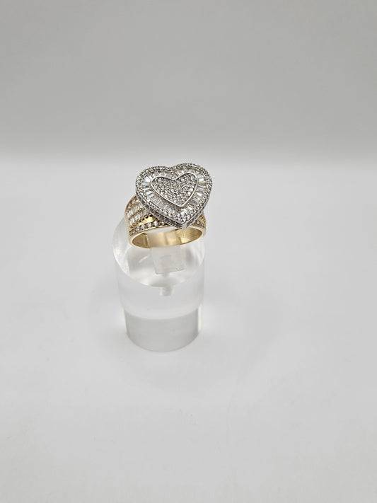 Anillo de corazon 14
