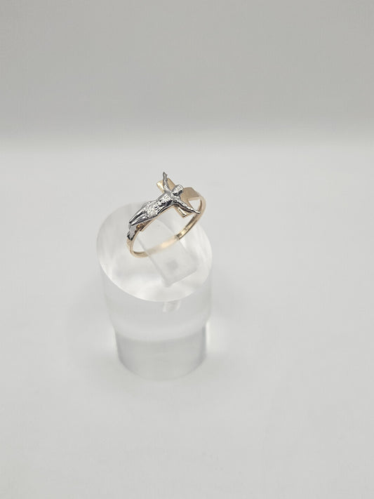 Anillo de Cristo 14k