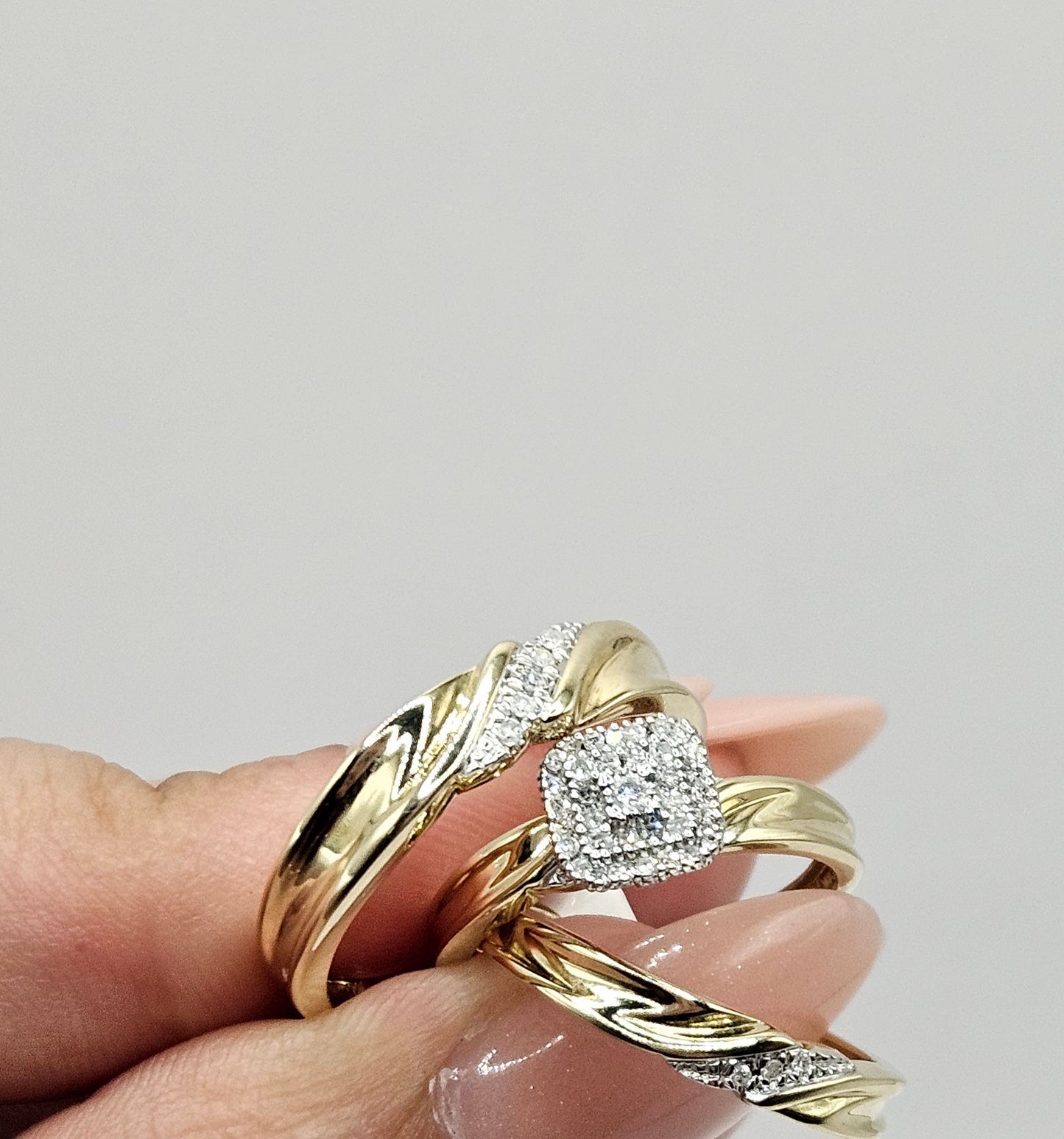 Anillos de matrimonio con Diamantes Naturales