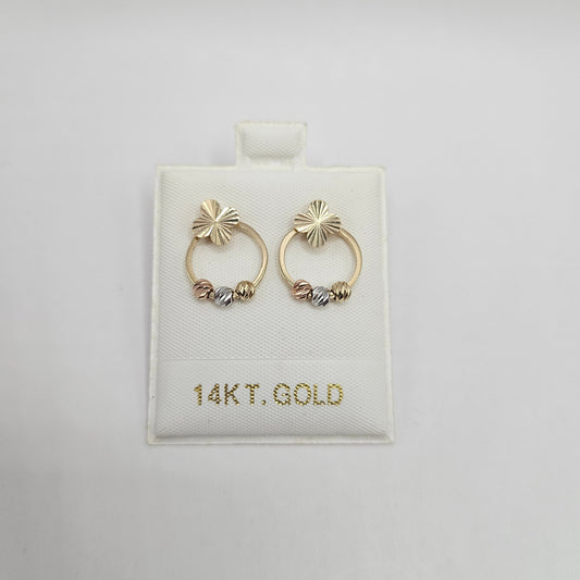 Aretes 14k