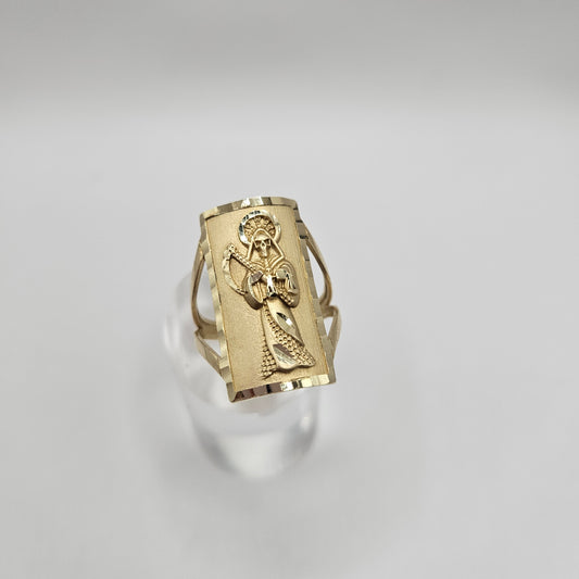 Anillo Santa Muerte 14k